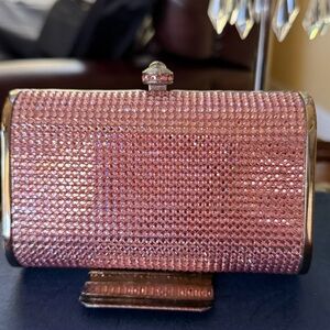 Beautiful pink crystal bag